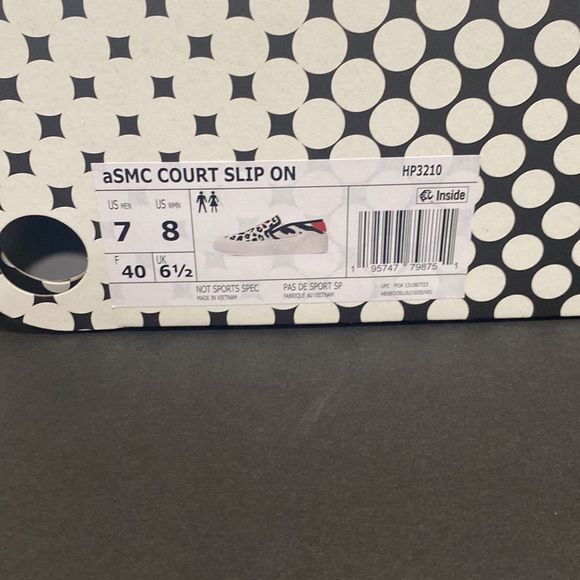 Adidas by STELLA MCCARTNEY Platform Court Slip on Sneakers - Picture 10 of 11